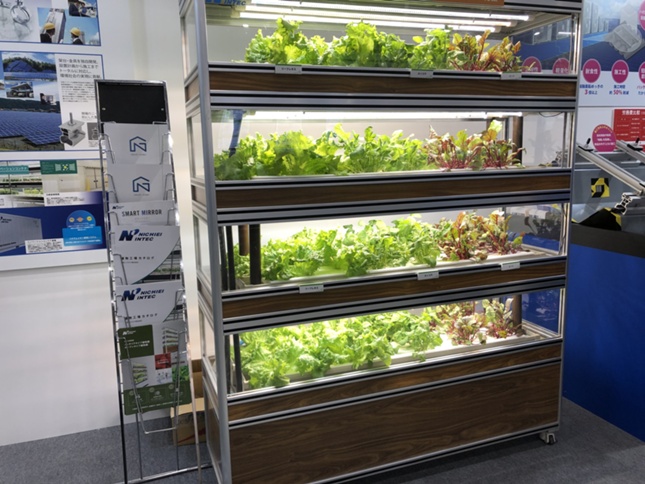 インテリアタイプ植物棚 東京・千葉で植物工場栽培システムの開発・製造・販売施工や野菜販売を手掛けているクリーンファームです。エディブル